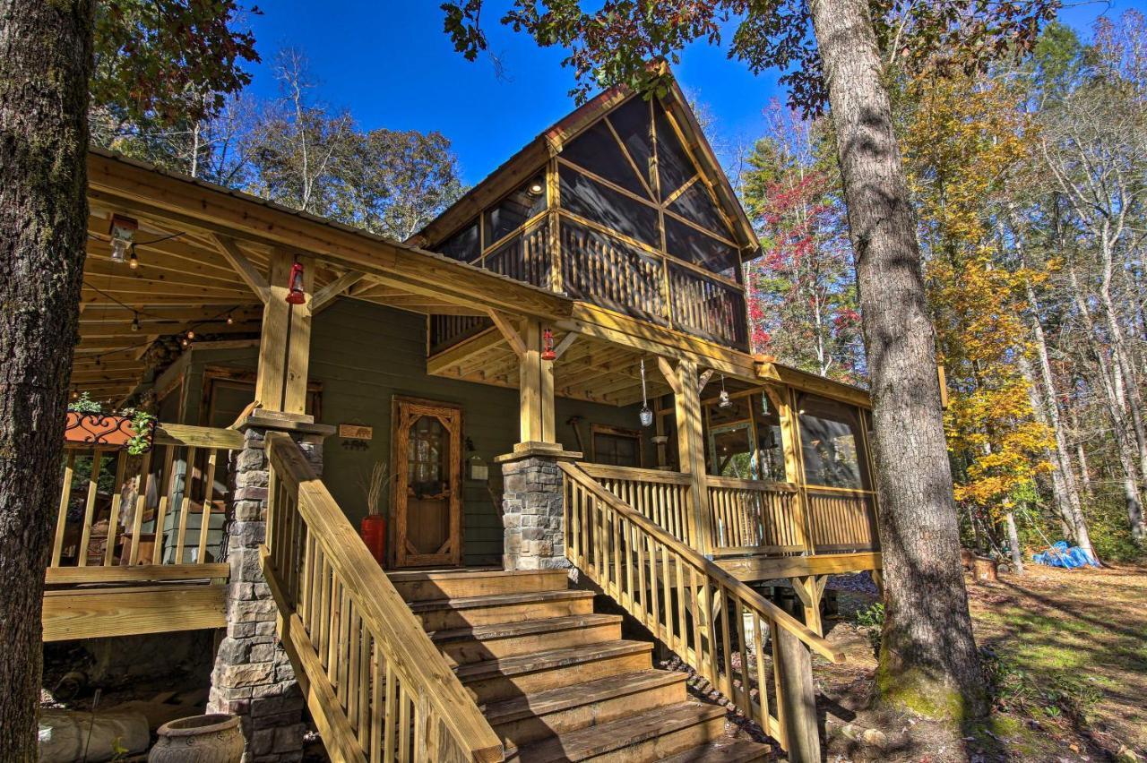 Willa 5-Acre North Georgia Mountain Retreat With Creek! Sautee Nacoochee Zewnętrze zdjęcie